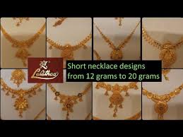 lalitha jewellers short necklace