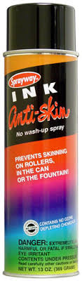 sprayway 950 ink anti skin no wash up