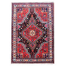 persian rug intricately hand knotted