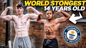 meet the worlds strongest 14 year old