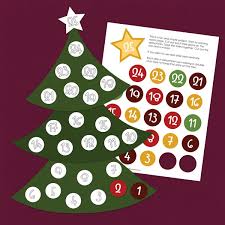 Ez Print Countdown Christmas Tree