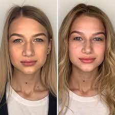 how women do their own makeup vs how a