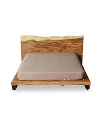 nicolina suar wood platform bed frame
