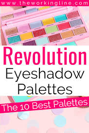 10 best revolution eyeshadow palettes