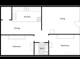 2 Bedroom 1 Bathroom 2 Bed Apartment