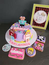 Talla 2 hasta 16 años. Roblox Cake And Cookies Para Nina My Cookie Creations Facebook