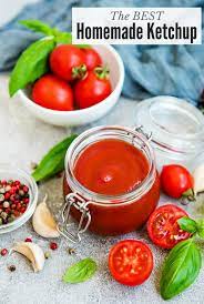 the best homemade ketchup made with