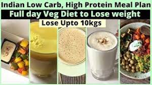 indian low carb high protein meal plan