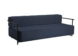 These versatile loungers are offered in various designs and materials, from sumptuous leather to soft, durable fabrics. Daybe Sofa Bed With Armrests Northern Dark Blue Northern Daybe A Dunkelblau