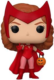 The funko pop wandavision figures line starts strong with several different takes on elizabeth olsen as wanda maximoff and paul bettany as vision. Amazon Com Funko Pop Marvel Wandavision Halloween Wanda Vinyl Figure Toys Games