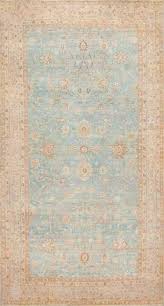 large antique fine persian kerman rug