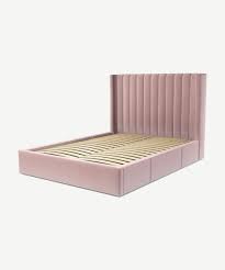 cory king size bed with storage drawers