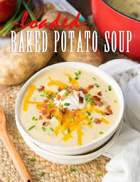 loaded baked potato soup i wash you dry