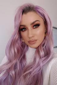 how to dye hair lilac at home glowsly