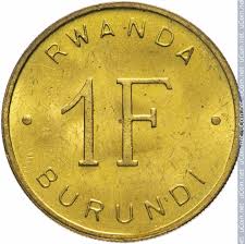 1 franco 1960-1964, Ruanda-Burundi - Valor de moneda - uCoin.net