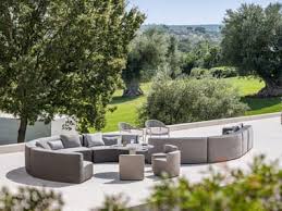 curved garden sofas archis