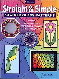 simple stained glass patterns