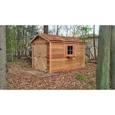 12 Ft Western Red Cedar Garden Shed