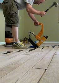 hardwood floor nailer or stapler