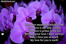 your love means love poem