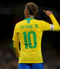 Brazilian footballer neymar jr wallpapers hd collection for computer desktop, iphone and android smartphones background. Neymar Jr In Brazil Uniform