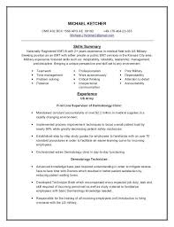 Resume Template Sample Ems Resumes Emergency Medical Technician