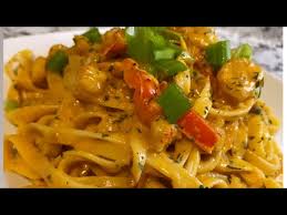 crawfish fettuccine by the cajun ninja