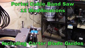 porter cable band saw 12 modifications