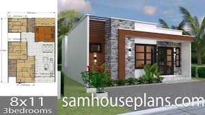House Plans 8x11 With 3 Bedrooms Full