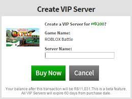 Navigate to your private server for the game. Be A Vip With Your Own Private Game Server Roblox Blog