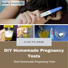 best homemade pregnancy tests diy