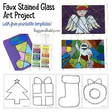 stained glass art project for