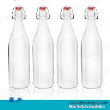 500ml Clear Glass Beverage Bottle With