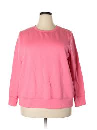 Details About Just My Size Women Pink Sweatshirt 2x Plus