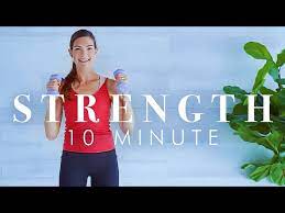10 minute strength training workout for