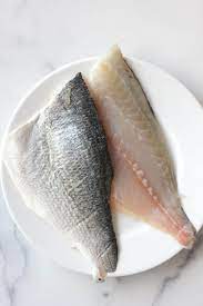 healthy oven baked sea bream fillet