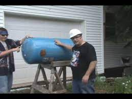 making an outdoor wood furnace with bob