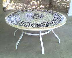 Patio Table Top Mosaic Table Top