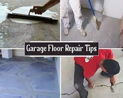 repair garage floor s and pitting