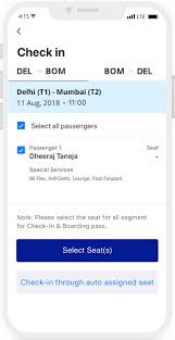 The pass is a key document that makes it possible for the passenger to legally board the mode of transportation. App Check In Mobile Check In Indigo