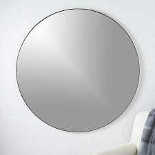 infinity round black mirror 48