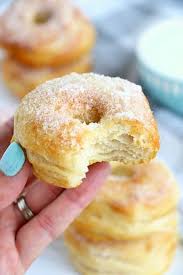 fried or air fryer biscuit donuts