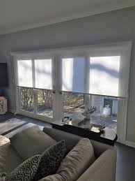 Roller Shades Over Patio Doors Blinds