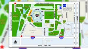 Where To Park During This Weekends Hogs Game At War