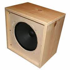 brown wooden speaker cabinet at rs 280