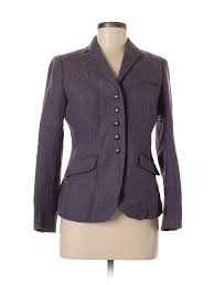 Details About Brooks Brothers Women Purple Wool Blazer 6 Petite