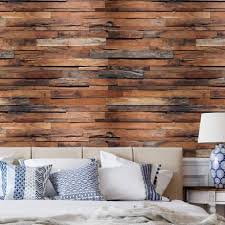 Wooden Wall Photo Wallpaper Wall