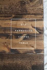 Diy Farmhouse Coffee Table Love Grows