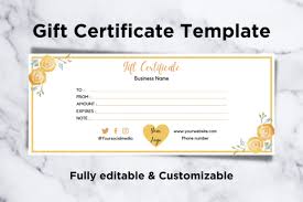 canva gift certificate template 13