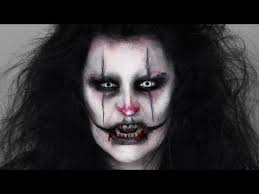 scary clown easy halloween makeup